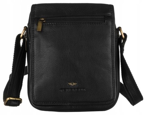 Męska, skórzana listonoszka na ramię — Peterson Lumarko!