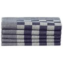 VidaXL Zestaw 20 ręczników, niebiesko-biały, bawełna