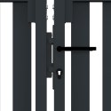 Dwuskrzydłowa brama ogrodzeniowa, stal, 306x125 cm, antracytowa Lumarko!