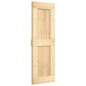 Drzwi, 70x210 cm, lite drewno sosnowe