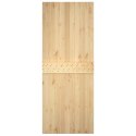 Drzwi, 90x210 cm, lite drewno sosnowe Lumarko!