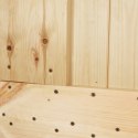 Drzwi, 90x210 cm, lite drewno sosnowe