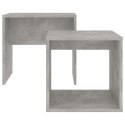 Zestaw stolików kawowych, betonowa szarość, 48x30x45 cm Lumarko!