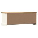 Szafka pod TV VIGO, biała, 106x40x40 cm, lite drewno sosnowe Lumarko!