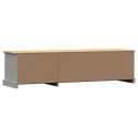Szafka pod TV VIGO, szara, 156x40x40 cm, lite drewno sosnowe Lumarko!