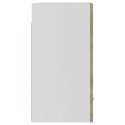 VidaXL Szafki wiszące, 2 szt., dąb sonoma, 50x31x60 cm, płyta wiórowa