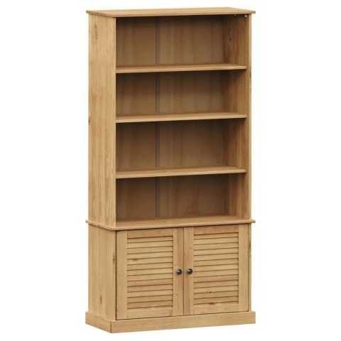 VidaXL Biblioteczka VIGO, 85x35x170 cm, lite drewno sosnowe