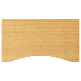 VidaXL Blat do biurka, 100x60x2,5 cm, bambusowy