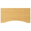 VidaXL Blat do biurka, 110x55x2,5 cm, bambusowy