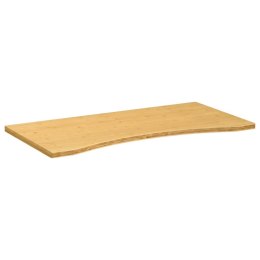 VidaXL Blat do biurka, 110x55x2,5 cm, bambusowy