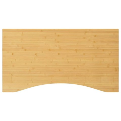 VidaXL Blat do biurka, 110x60x2,5 cm, bambusowy