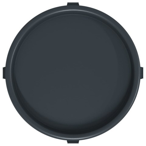 VidaXL Podstawki pod donicę, z kółkami, 2 szt., szare, 34 cm, 35 kg