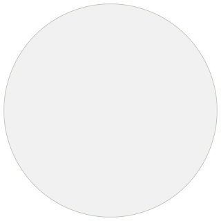 Mata ochronna na stół, matowa, Ø 70 cm, 2 mm, PVC Lumarko!