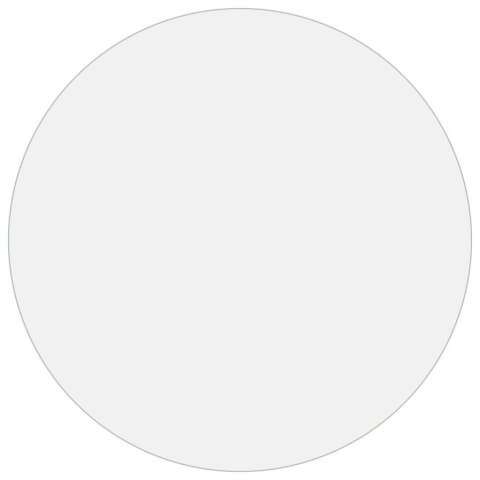 VidaXL Mata ochronna na stół, matowa, Ø 70 cm, 2 mm, PVC