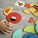 Drewniana Układanka Montessori 40 Wzorów Do Odtworzenia 55 El. Certyfikat Fsc Lumarko!