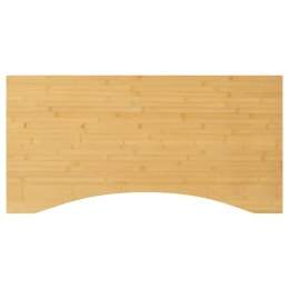 VidaXL Blat do biurka, 110x55x1,5 cm, bambusowy