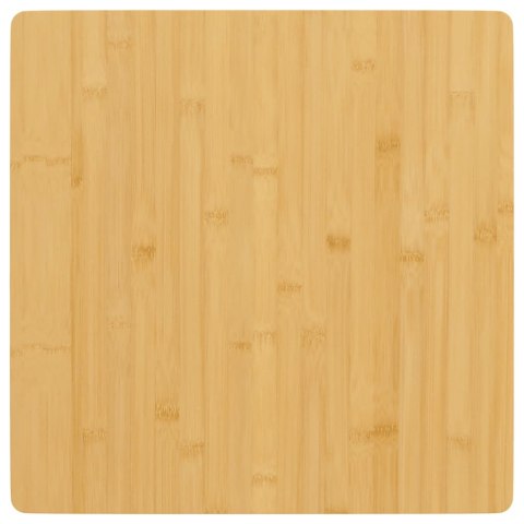 VidaXL Blat do stołu, 60x60x1,5 cm, bambusowy