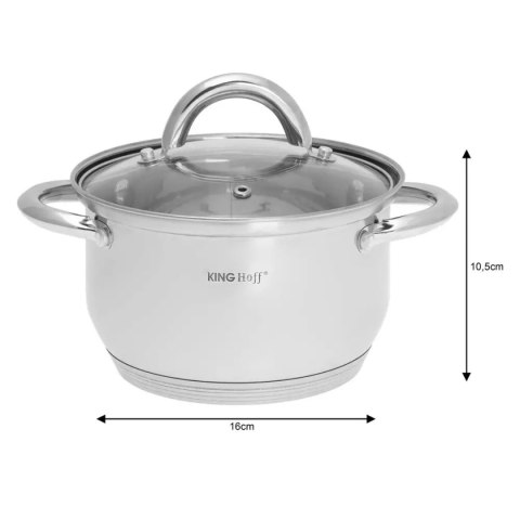 8 ELEMENTOWY ZESTAW GARNKÓW KINGHOFF KH-4448 Lumarko!