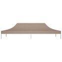 VidaXL Dach do namiotu imprezowego, 6 x 3 m, taupe, 270 g/m²