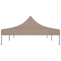 VidaXL Dach do namiotu imprezowego, 6 x 3 m, taupe, 270 g/m²