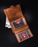 Nubukowy Portfel Męski Z Systemem Rfid Protect Lumarko!