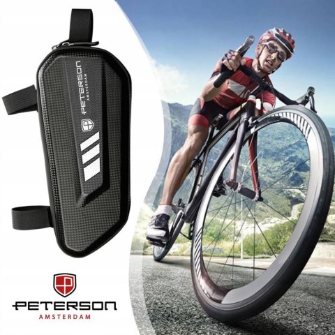 Wodoodporna torba rowerowa pod ramę — Peterson Lumarko!
