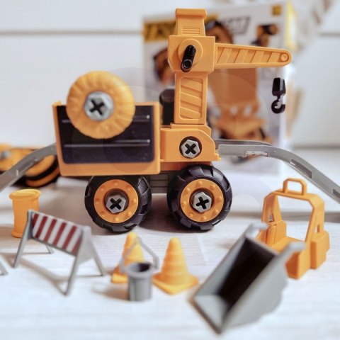 WOOPIE Mega Plac Budowy 5w1 Zestaw XXL do Skręcania DIY Lumarko!