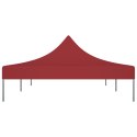 Dach do namiotu imprezowego, 6 x 3 m, burgund, 270 g/m² Lumarko!
