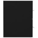 Szafka pod umywalkę, czarna, 41x38,5x48 cm, płyta wiórowa Lumarko!