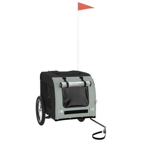 Przyczepka rowerowa dla psa, tkanina Oxford i żelazo Lumarko!