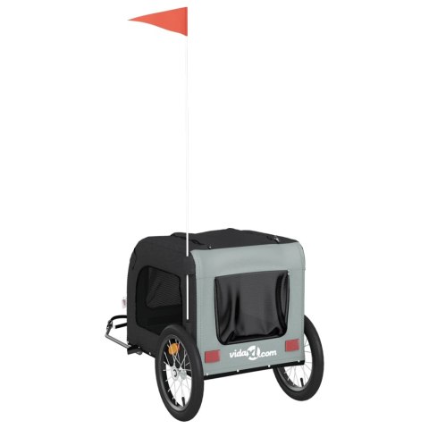 Przyczepka rowerowa dla psa, tkanina Oxford i żelazo Lumarko!