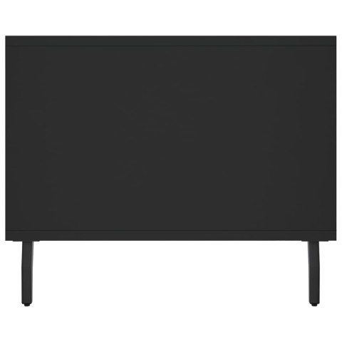 VidaXL Stolik kawowy, czarny, 102x50x40 cm, materiał drewnopochodny