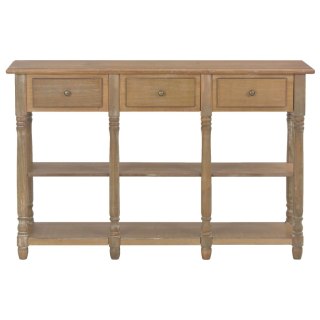 Stolik konsolowy, 110x30x76 cm, materiał drewnopochodny Lumarko!