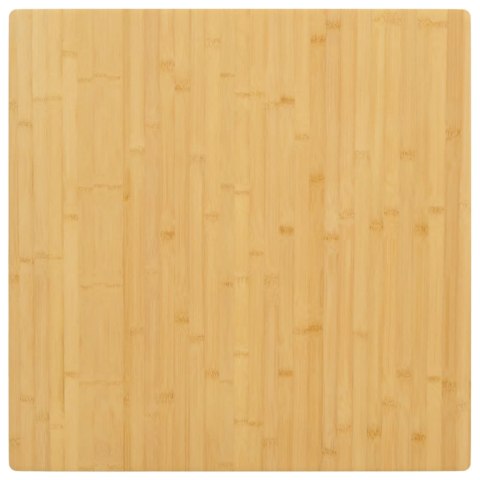 VidaXL Blat do stołu, 70x70x1,5 cm, bambusowy