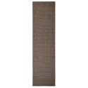 Sizalowy dywanik do drapania, brązowy, 66x250 cm Lumarko!