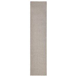VidaXL Sizalowy dywanik do drapania, kolor piaskowy, 66x300 cm