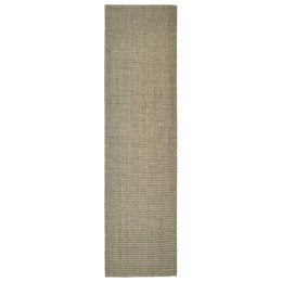 Sizalowy dywanik do drapania, kolor taupe, 66x250 cm Lumarko!
