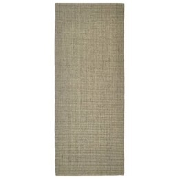 VidaXL Sizalowy dywanik do drapania, kolor taupe, 80x200 cm