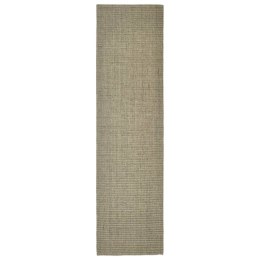 Sizalowy dywanik do drapania, kolor taupe, 80x300 cm Lumarko!