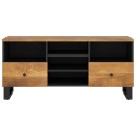 Szafka pod TV, 100x33x46 cm, mango i materiał drewnopochodny Lumarko!