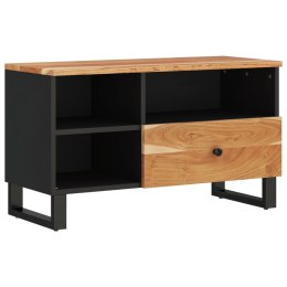 VidaXL Szafka pod TV, 80x33x46 cm, akacja i materiał drewnopochodny