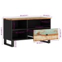 VidaXL Szafka pod TV, 80x33x46 cm, drewno i materiał drewnopochodny