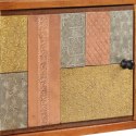 VidaXL Szafka pod TV z drzwiczkami, 112x30x40 cm, lite drewno akacjowe