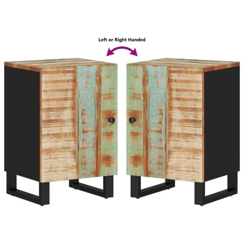 VidaXL Szafka łazienkowa, 38x33x58 cm, lite drewno odzyskane