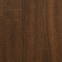 VidaXL Szafka nocna, brązowy dąb, 30x60x60 cm, materiał drewnopochodny