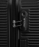 Średnich rozmiarów walizka podróżna z tworzywa ABS+ — Peterson Lumarko!