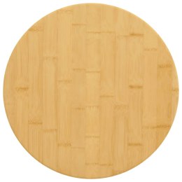 Blat do stołu, Ø50x1,5 cm, bambusowy Lumarko!