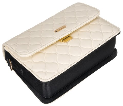 Elegancka, pikowana listonoszka crossbody — David Jones Lumarko!
