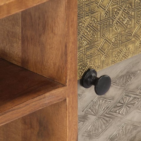 VidaXL Szafka pod TV, 140x30x40 cm, lite drewno akacjowe