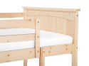 Łóżko piętrowe drewniane 90 x 200 cm jasne RADON Lumarko!
